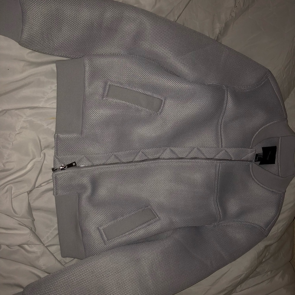 Baby Blue Bomber jacket